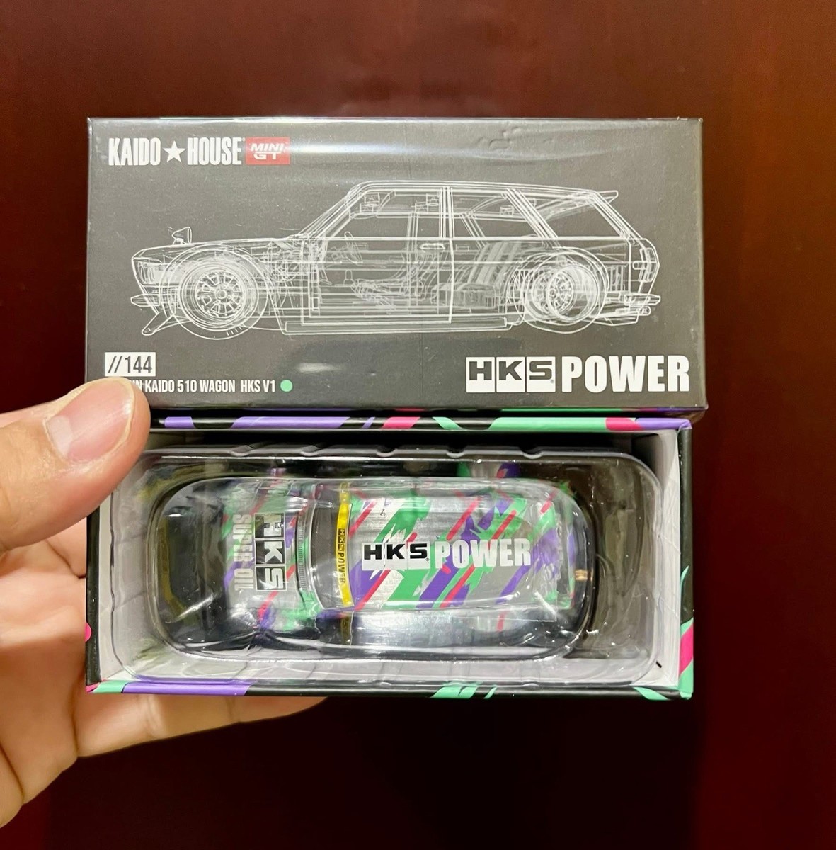 free出品　kaido house 023 024 1/64 MINI GT KAIDO HOUSE #023 DATSUN FAIRLADY Z DARK RED