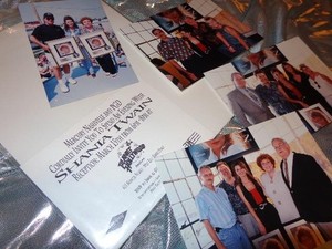 Shania Twain *Vintage Invite To Private Planet Hollywood/Dallas Party+4 Candids!