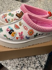 UGG Tazz Slipper Humberto Cruz Pop Sketch (Women's) Size 10 New in Box- CUTE