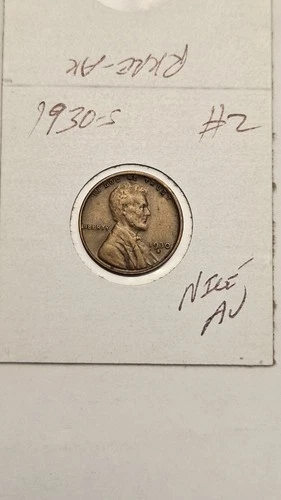 wheat penny 1930S HIGH GRADE LINCOLN CENT 1930-S AU DETAILS LOT #2