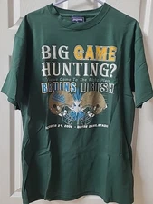 Vintage 2006 UCLA BRUINS vs NOTRE DAME FIGHTING IRISH Football  L Large t-shirt