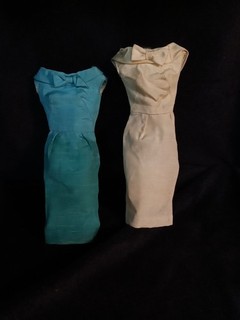 2 Vintage Barbie Sheath Dresses