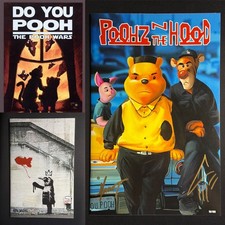 Do You Pooh? Poohz N the Hood Signed and The Pooh Wars Clone Wars Variant Lot comic cover