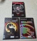 PLAYSTATION 2 MORTAL KOMBAT DEADLY ALLIANCE DECEPTION & ARMAGEDDON TESTED PS2 MK