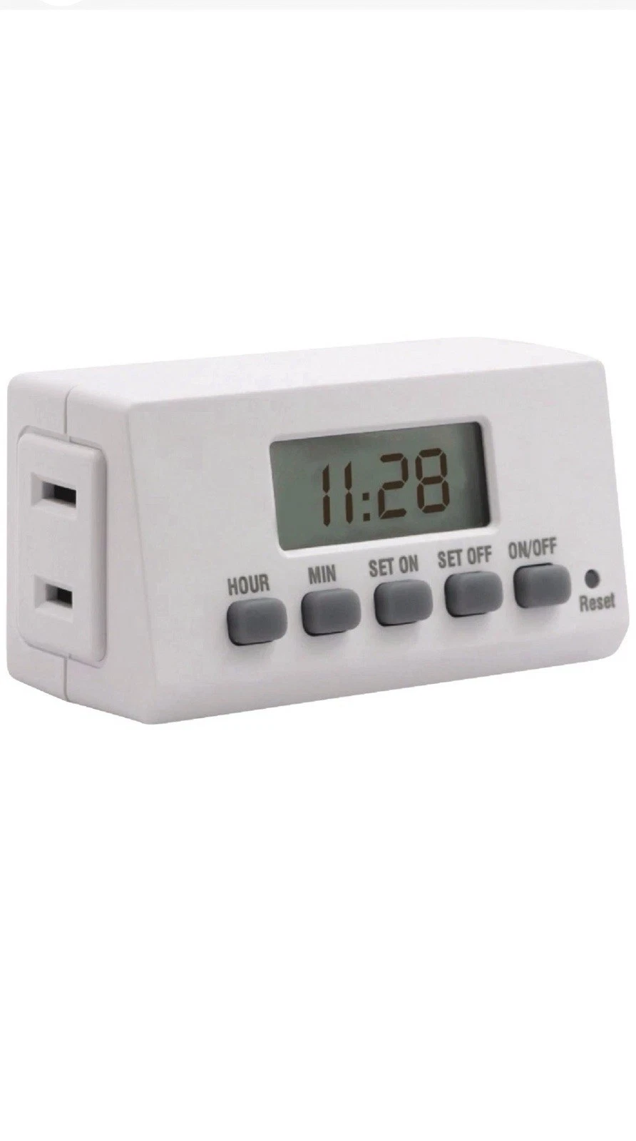 Prime EZ-Set 125V 24 Hr. Indoor Digital Timer LTNIDEZ1 Prime. New. Sealed.
