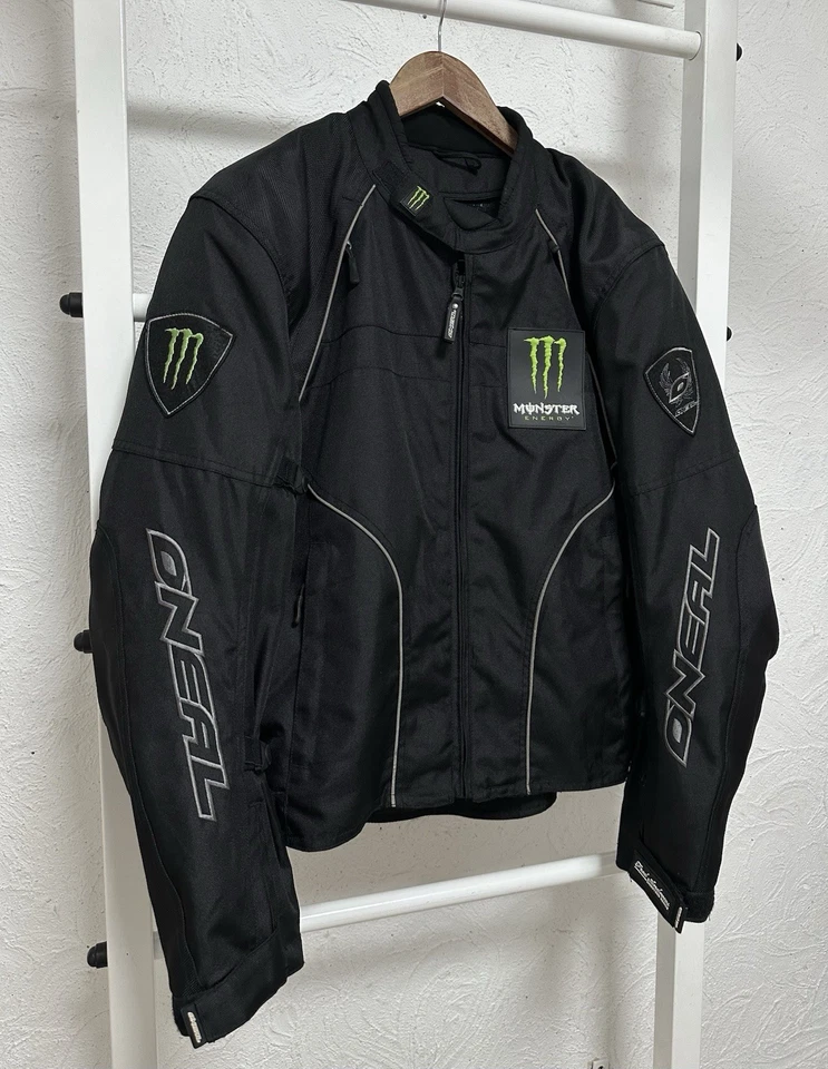 Chaqueta de moto Oneal Monster Energy para hombre talla XL Foto 3 de 4