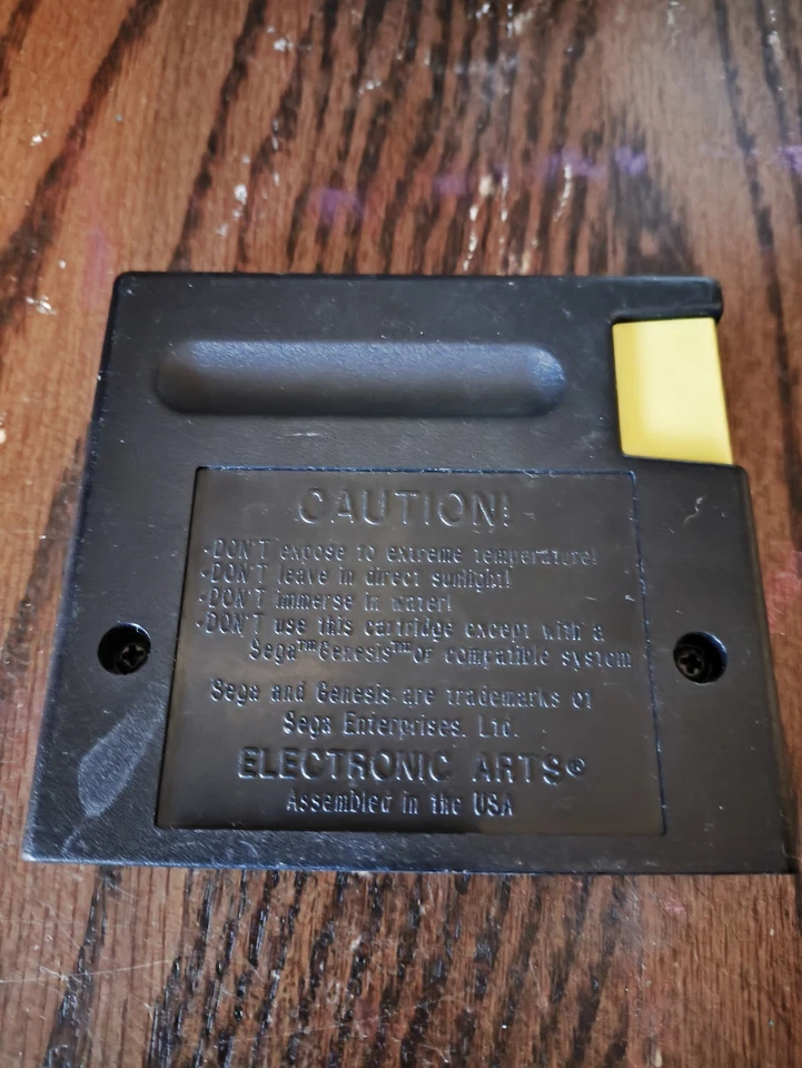 Лот из 4 винтажных Sega Genesis - Rampart, Jerassic Park, Pacman 2, Power Monger - Изображение 3 из 4