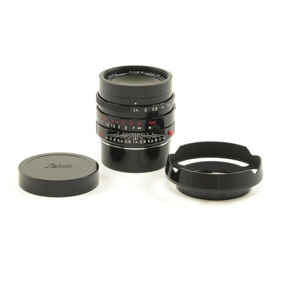 LEICA 35MM F1.4 SUMMILUX-M ASPH FLE BLACK PAINT 70TH ANN REP OF
