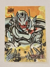 Ultron 1 Of 1 Sketch Card - Upper Deck Marvel Allegiance Secret Wars