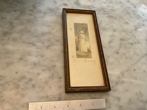 Chad R Higgins ?  framed print listed as being from his studio.