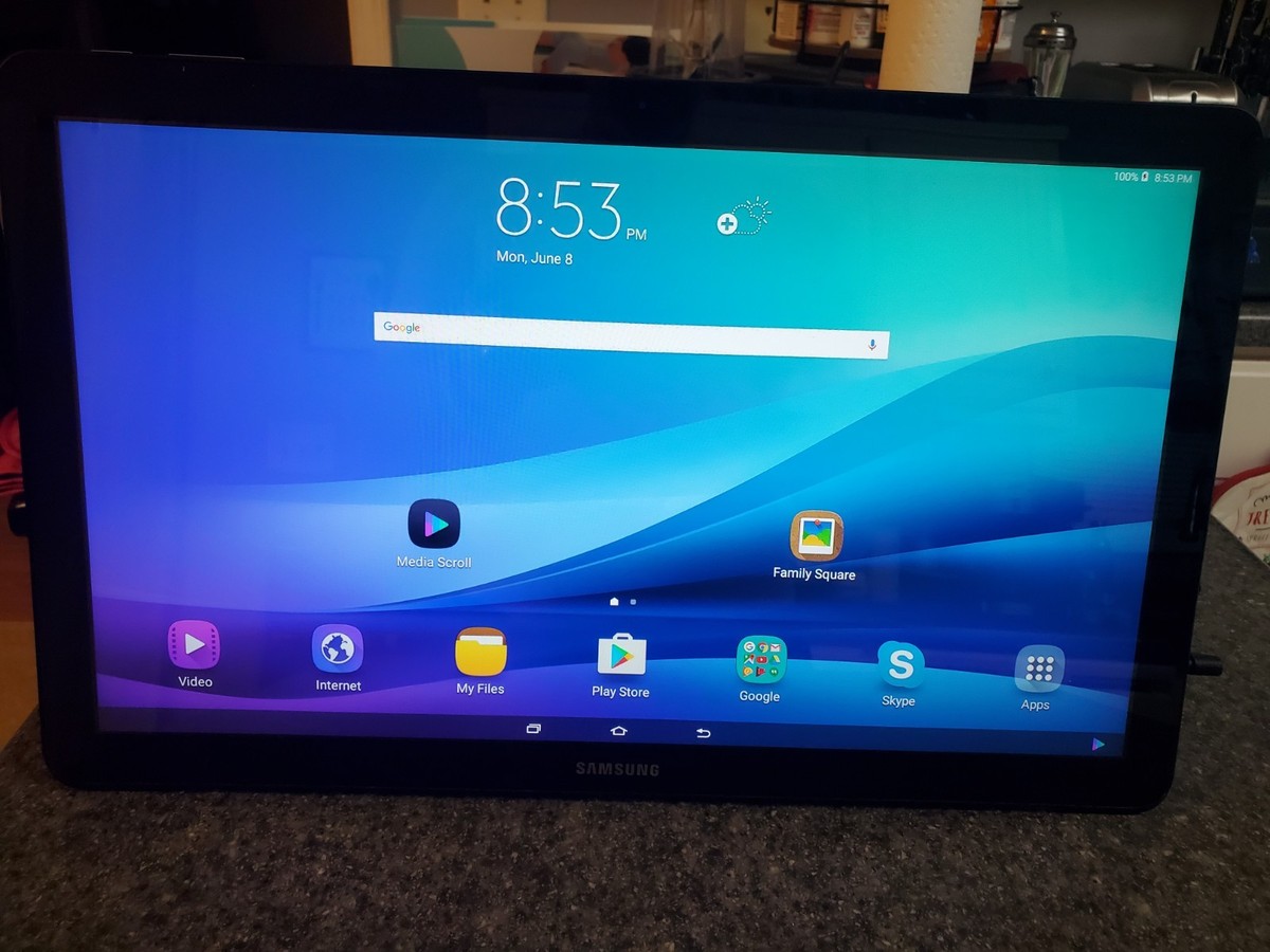 Samsung Galaxy View SM-T670 32 GB, Wi-Fi, 18.4 in - Black for sale