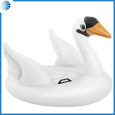 Cigno gonfiabile per bambini cavalcabile gioco animali piscina mare intex 56287
