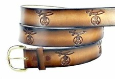 1 " Shriner Masonic Blue Lodge Freemasons Fraternal Grand Lodge Belt Buckle