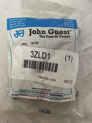 #ad #ad John Guest PM 0208S 10PK 5 16” Push To Fit Tee fittings $29.95