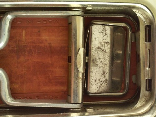 Rolls Razor Strop en caja de acero inoxidable vintage hecho en Inglaterra - Imagen 2 de 14