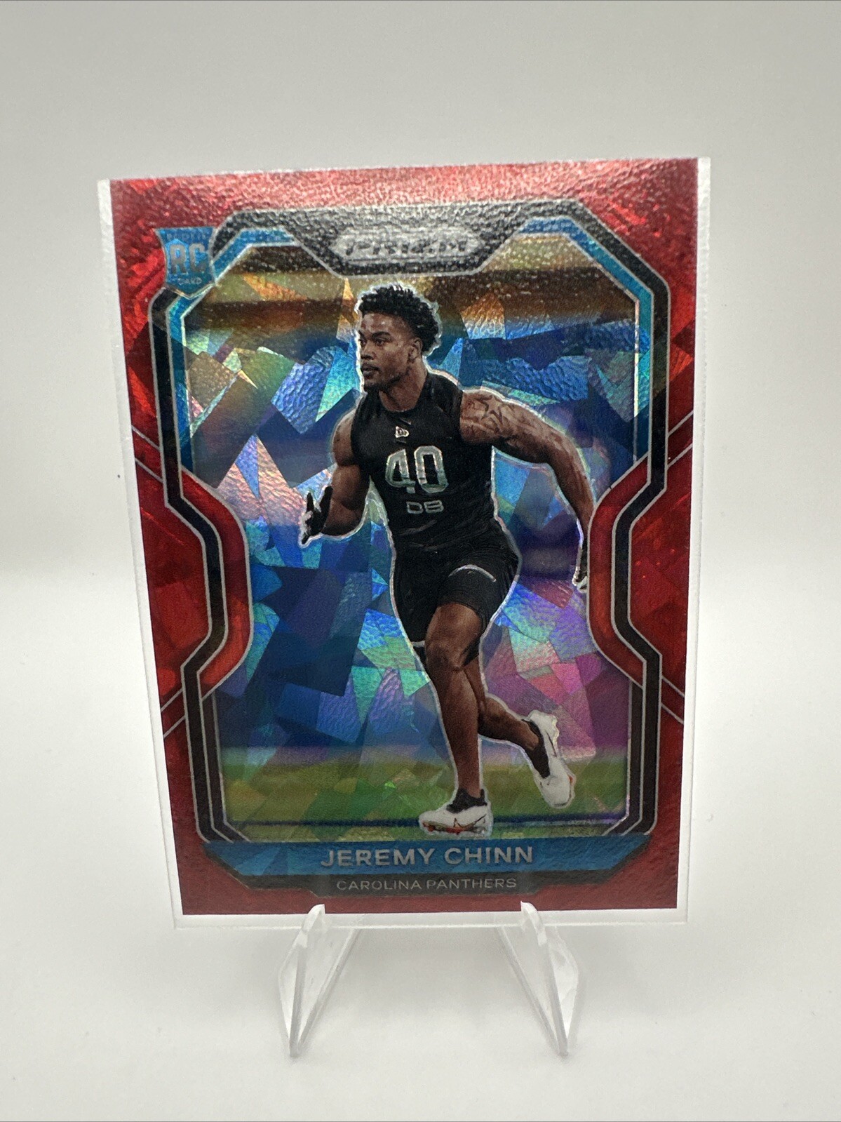 Jeremy Chinn Panini Prizm #367 Red Ice