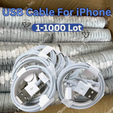 USB Charger Cable Cord For Apple iPhone 6 7 8 X XR 11 12 13 14 Pro Max Wholesale