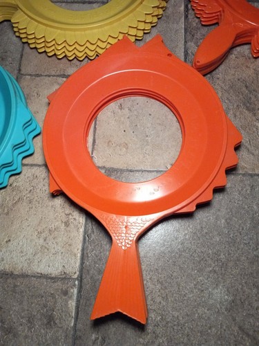 Vintage 60s SERVA PLATE Barbecue/Picnic Accessories Paper Plate Holder Lot Of 20 - Picture 8 of 11