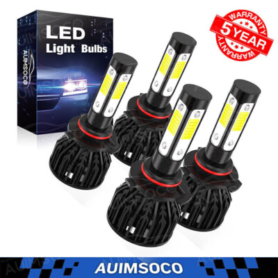FOR 2005 2006 2007 HONDA ACCORD 3.0L V6 LED HEADLIGHT LAMP BULBS 6000K COMBO