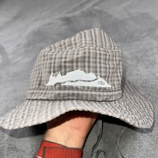 Outdoor Research Sun Bucket Hat Cap Fitted Youth large 6-12Y grayGingham Camp