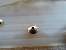 585 Gold Linse glänzend Zwischenteil Spacer Kette Armband Schmuck Goldperlen