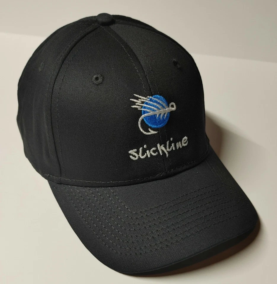 SLICKLINE Logo Bordado Sarga Pesca Papá Sombrero Gorra Gorra de Béisbol 4 COLORES Foto 4 de 4