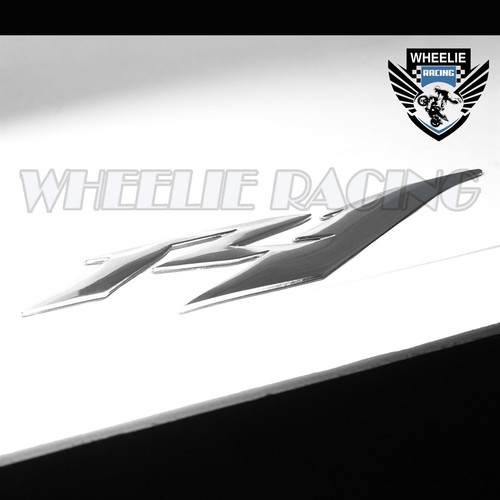 8" 3D FAIRING/FUEL TANK YAMAHA LOGO EMBLEM+6" STICKER FOR YZF-R1/R1M/R1S CHROME - Picture 4 of 4