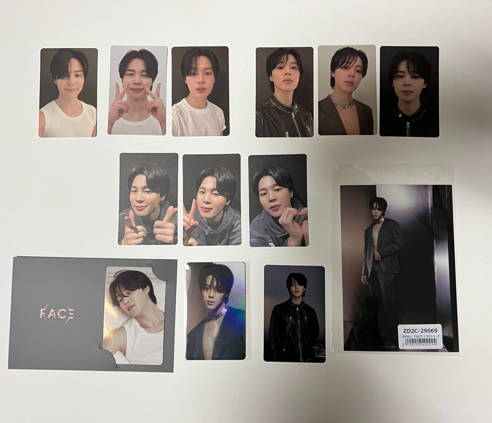 BTS JIMIN FACE Album OFFICIAL WEVERSE Ver POB PRE ORDER PHOTO CARD POST CARD