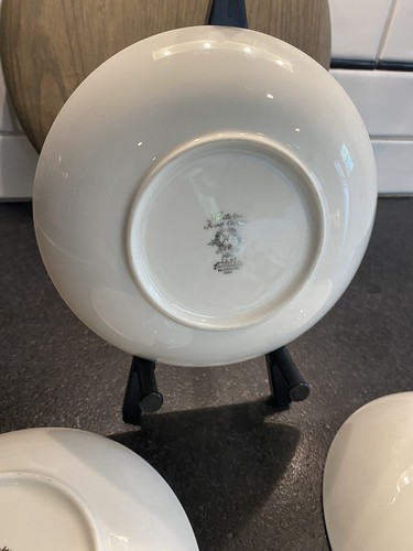 Noritake LORELEI Coupe Soup Bowl 7.5 in. Set Of 4 / Very Gently Used - Picture 8 of 13
