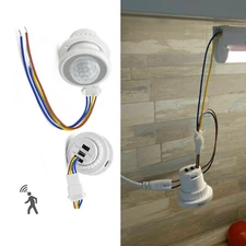 PIR Body Motion Sensor Detector Smart Switch 110V 220V LED Infrared Light Switch