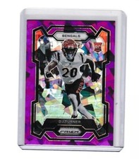 2023 Panini Prizm Purple Ice Prizm DJ Turner RC 319 095/225