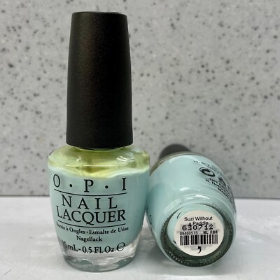 OPI Nail Lacquer Polish - Suzi Without a Paddle - 15mL/ 0.5oz NL F88
