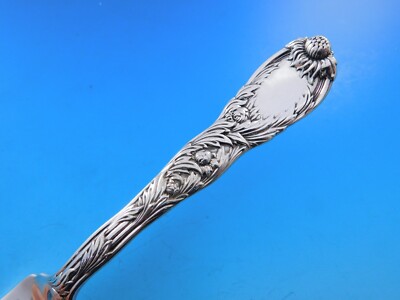 Chrysanthemum Tiffany Sterling Silver Flatware Set Service 255 pcs