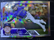 2023 Topps Chrome Ryan McMahon Refractor Rockies #70