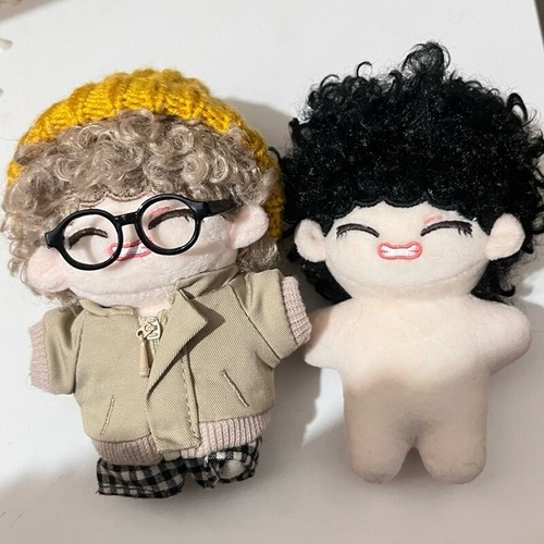 10cm KPOP Bangtan Boys Plush Baby Kim Tae Hyung V Doll Stuffed Toy Body - Picture 19 of 25