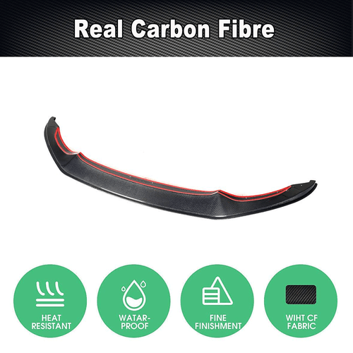 For BMW F80 M3 F82 F83 M4 2014-2019 REAL CARBON Front Bumper Lip Chin Spoiler - Picture 9 of 15