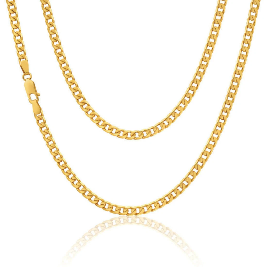 9ct yellow deals gold curb chain