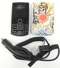 Nokia X2-01 / X2 - telefono molto raro grigio e nero (T-Mobile) - senza retro/in bundle