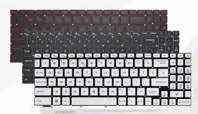 New MSI Katana GF66 12UCO 12UDO 12UEO 12UGO 12UGSO MS-1582 US Backlit Keyboard 