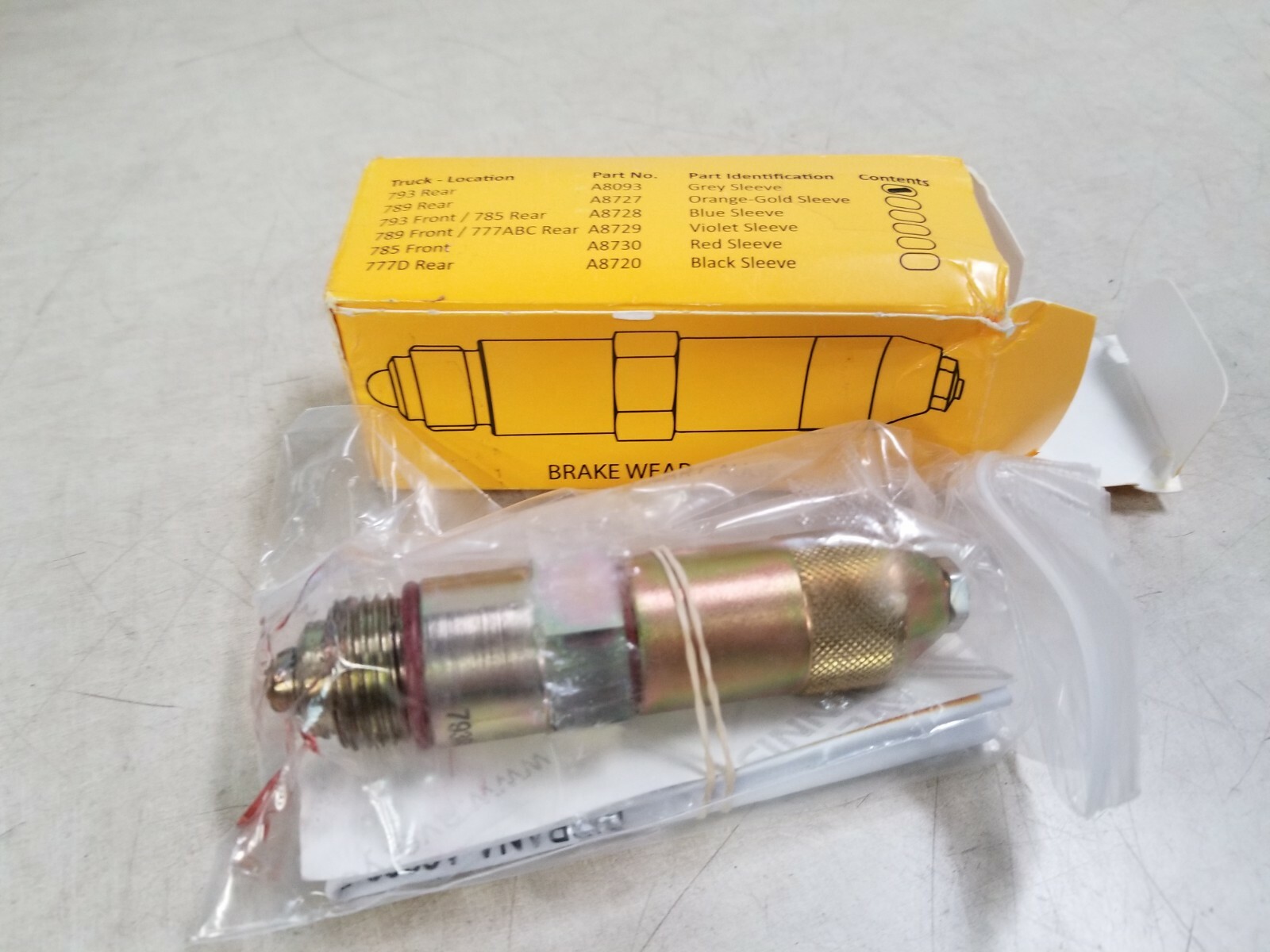 Birrana A8093 Brake Tool Wear Gauge for Caterpillar 793 Rear eBay