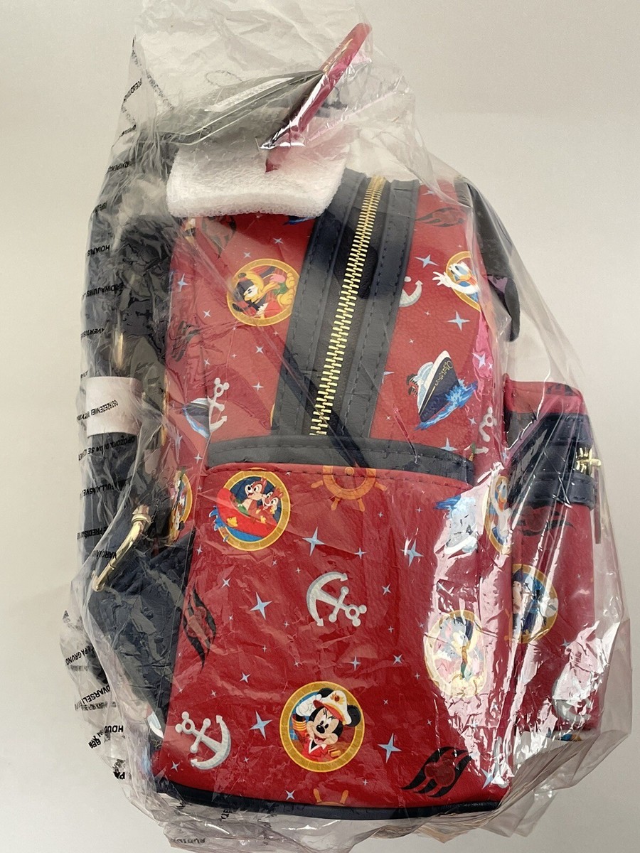 Disney Cruise Line DCL WISH Loungefly Mini Backpack and  display picture 2