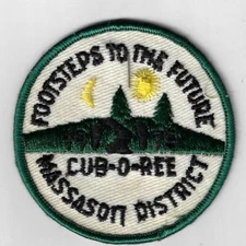Cub-O-Ree Footsteps To The Future Massasoit District DGR Bdr. [Q-942]