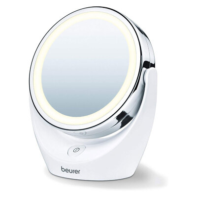 Beurer BS 49 Beleuchteter Kosmetikspiegel Beautyspiegel Spiegel 3 Batterien
