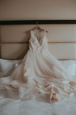 Laced Sparkle ballgown wedding dress