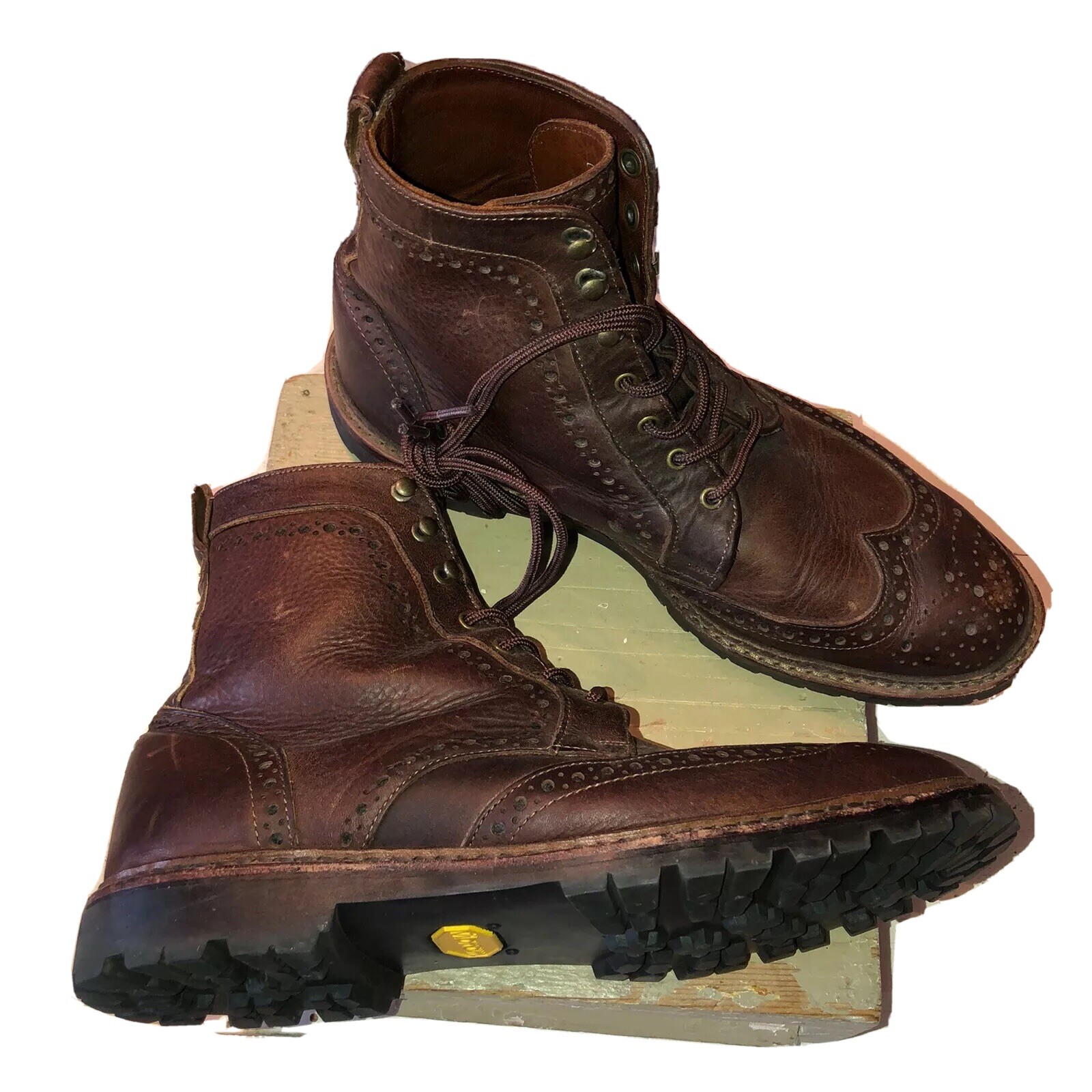 allen edmonds wingtip boots