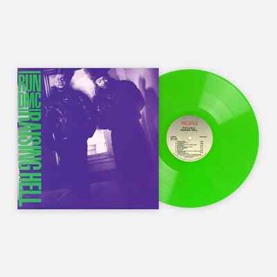 RUN DMC Raising Hell Vinyl Me Please VMP Neon Green Club Brand New SEALED