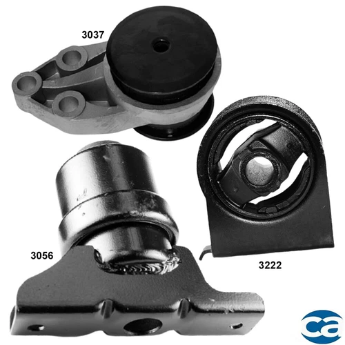 Rear, Front & Right Engine Motor Mounts 3Pcs Set for Ford Escape 04-01 V6 3.0L