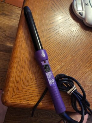 SHE Stylish Ceramic Curling Iron Wand For Tailored Hair Styling!  Nice 1'' Barrel