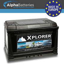 12V SEALED XPLORER 120 AH DEEP CYCLE LEISURE BATTERY