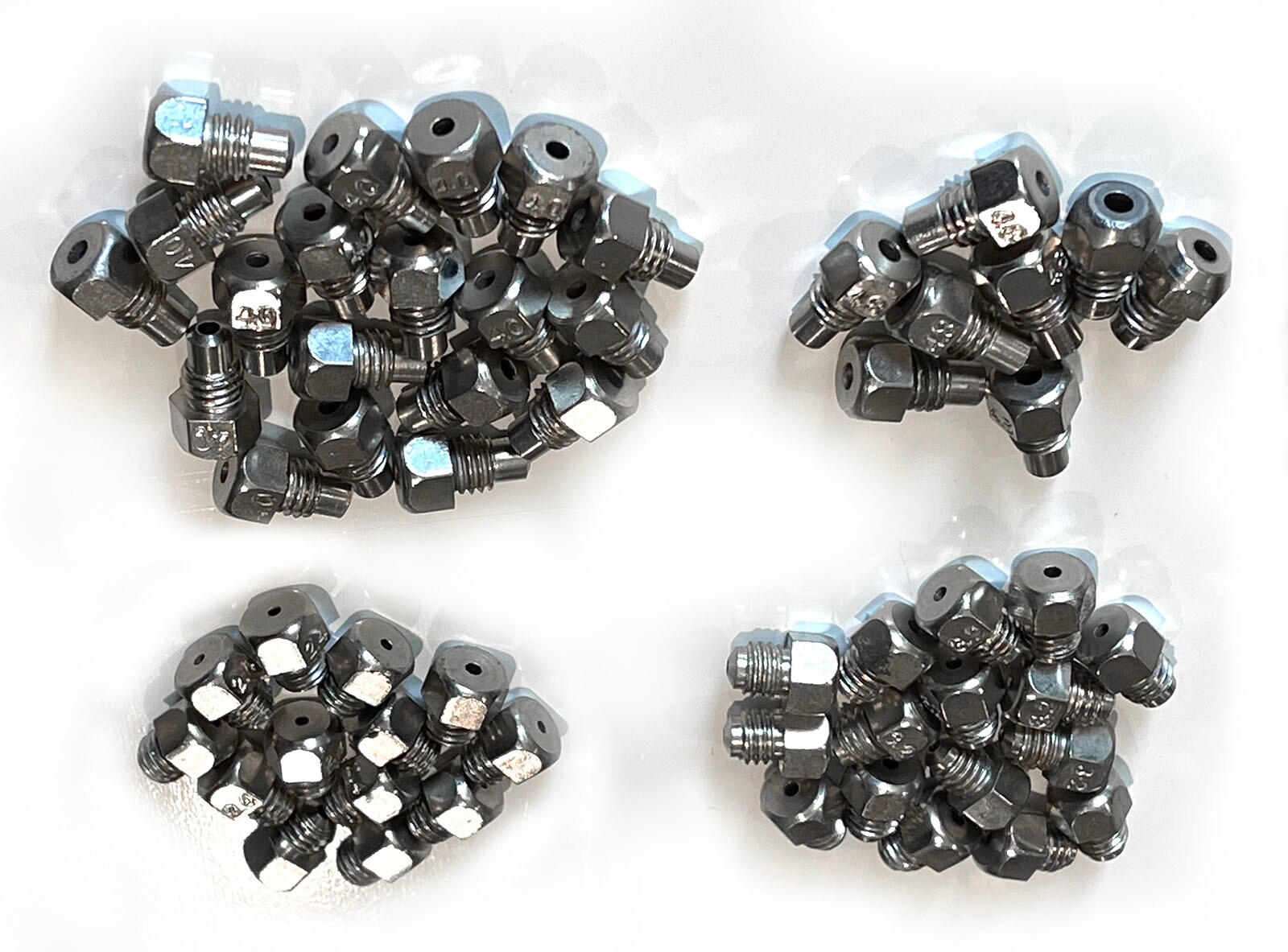 97Pc Nosepiece Assortment for Standard Rivet Gun Riveter Marson Emhart